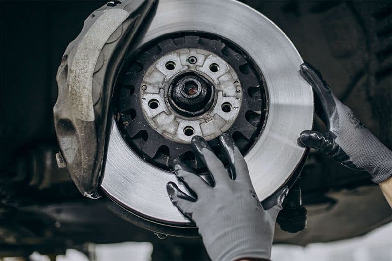 Brakes - technical illustration